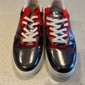 Givenchy Black and Red Sneakers